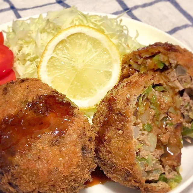 ジューシー 秘伝のげんこつメンチカツ レシピ 作り方 By Chuto Fumi クックパッド