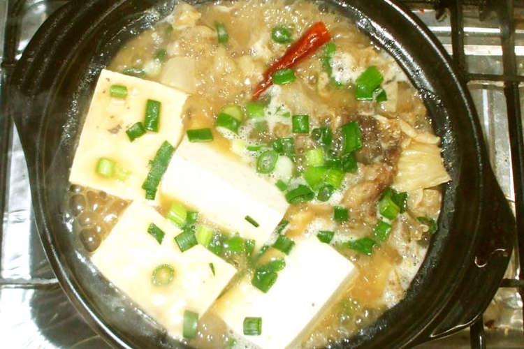 牛すじ豆腐煮込み 簡単味噌味 レシピ 作り方 By 漢方薬のタカキ大林店 クックパッド 簡単おいしいみんなのレシピが355万品