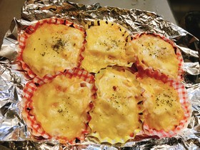 簡単♪ツナとマカロニのグラタン