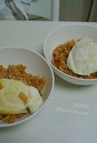 「韓国料理」キムチチャーハン