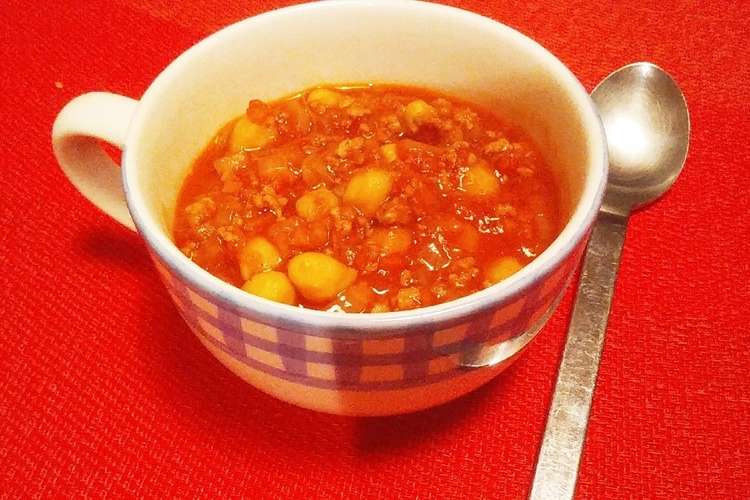 ひよこ豆で作る 簡単チリコンカン レシピ 作り方 By みーらねぇちゃん クックパッド 簡単おいしいみんなのレシピが372万品