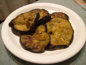 バングラデシュのナスの炒め物♪