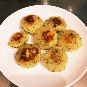 チーズinいももち♡