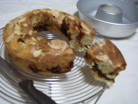 ○キャラメルりんごケーキ○