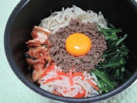 鍋焼きビビンバ