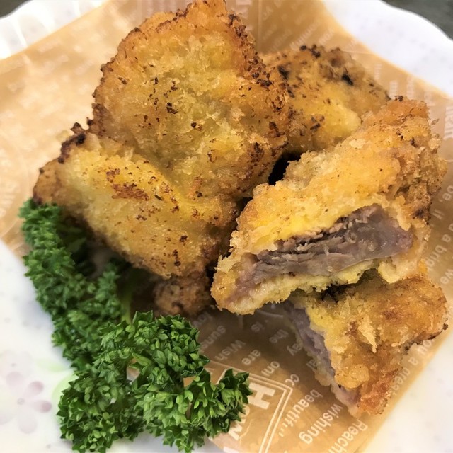 コメカミ肉のとんかつ レシピ 作り方 By 志布志市 クックパッド 簡単おいしいみんなのレシピが352万品