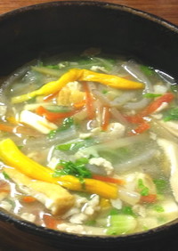 台湾風沢煮椀スープ