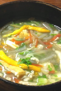 台湾風沢煮椀スープ