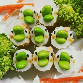 ちくわと枝豆のピヨピヨ隊♪お弁当♪簡単♪
