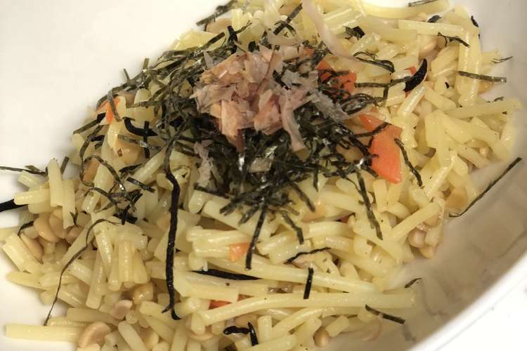 離乳食完了期 和風納豆パスタ レシピ 作り方 By クックxe5w81 クックパッド 簡単おいしいみんなのレシピが360万品