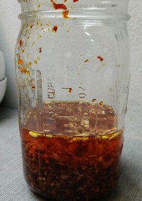 本格的中華風の食べるラー油