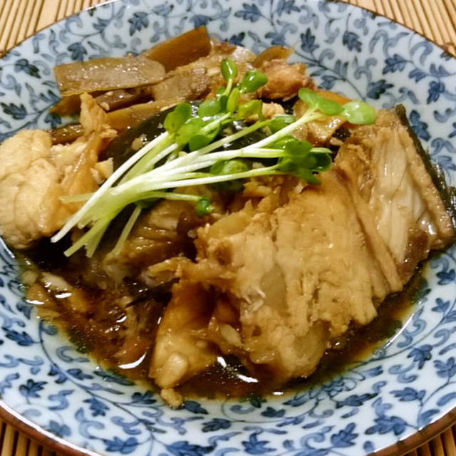 お安いぶりのアラ炊き 黄金比率 レシピ 作り方 By クックぱぁ クックパッド