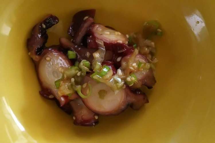 酢だこの葱あえ レシピ 作り方 By りーたんぺっ クックパッド 簡単おいしいみんなのレシピが378万品