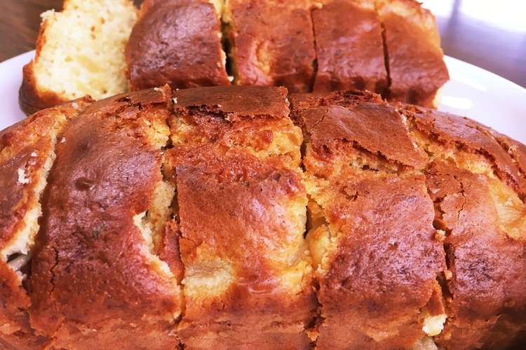 りんごとバナナのパウンドケーキ レシピ 作り方 By わに子 クックパッド 簡単おいしいみんなのレシピが350万品
