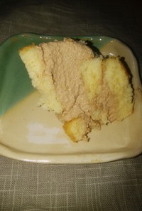卵白消費　チョコレートムースケーキ