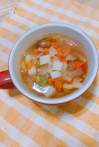 野菜たっぷり♡コンソメスープ