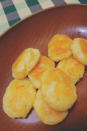 明太チーズのじゃがいも餅