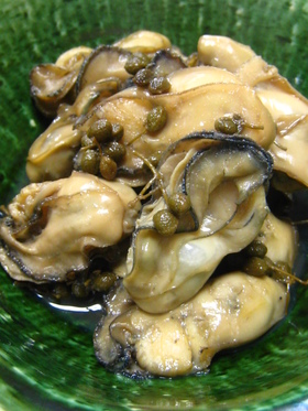 牡蠣の山椒煮