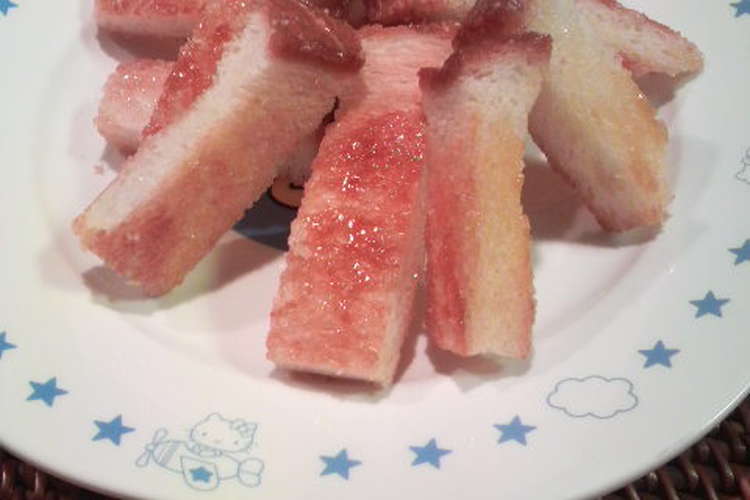 手作り食パンのおいしい耳で ラスク風 レシピ 作り方 By よん妻 クックパッド 簡単おいしいみんなのレシピが360万品