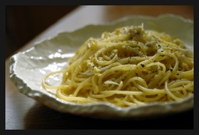 しらすと卵のスパゲッティ