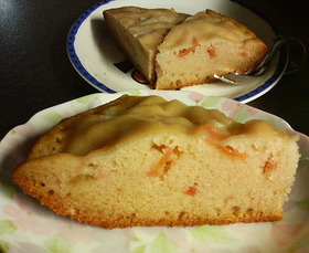 炊飯器de米粉りんご蒸しケーキ☆