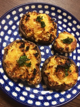 簡単!美味しい!しいたけのパン粉焼き!