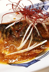 フライパンで簡単★韓国風★鯖の味噌煮