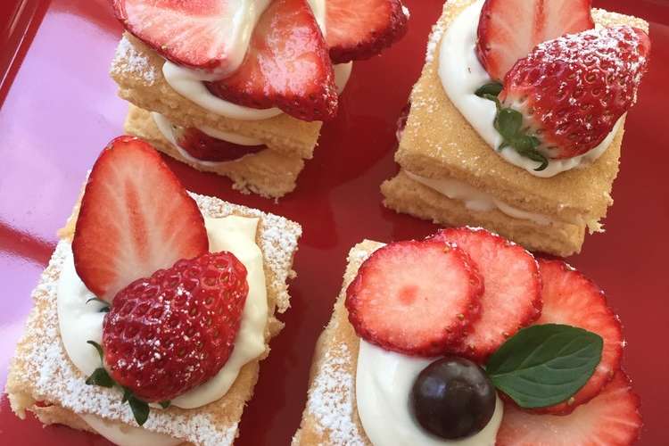米粉のプチショートケーキ レシピ 作り方 By ポコポコ29 クックパッド 簡単おいしいみんなのレシピが359万品
