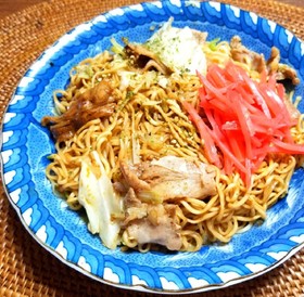 カップ焼きそば麺の美味しい作り方