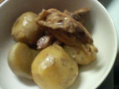 里芋と鶏肉の煮物の写真