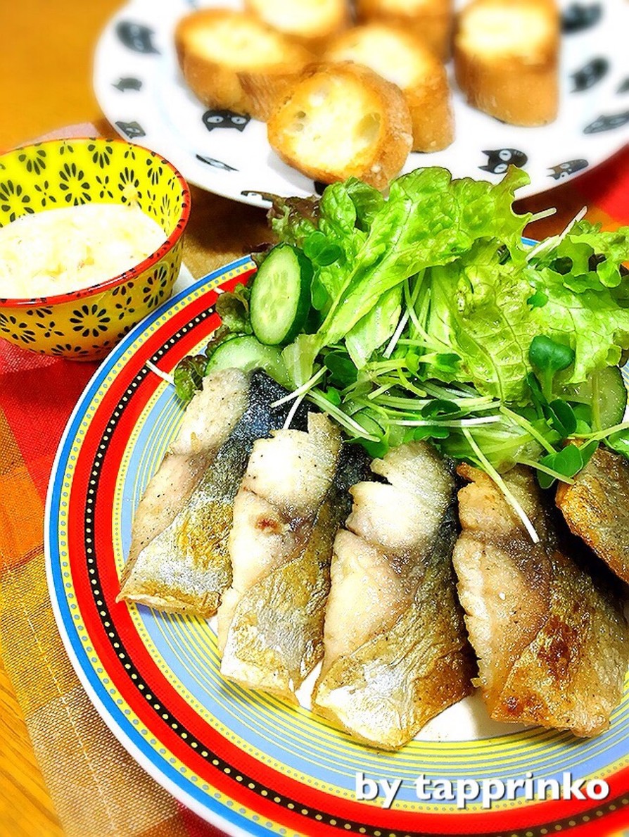 魚料理♡簡単フライパンdeサバのムニエルの画像