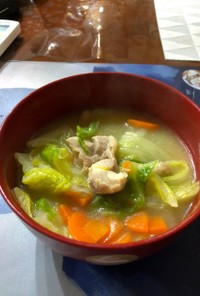 味噌味鳥野菜鍋(4人分)
