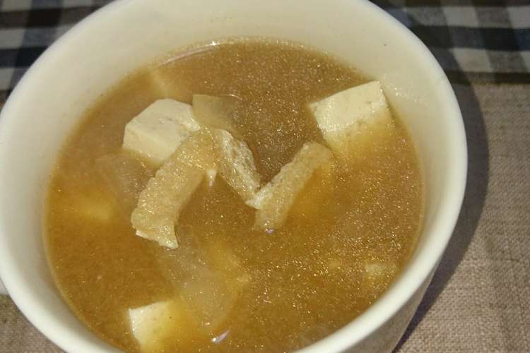 大根と油揚げと豆腐のお味噌汁 レシピ 作り方 By Michi 630 クックパッド 簡単おいしいみんなのレシピが356万品