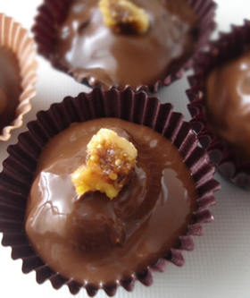 バレンタインに♪手もヨゴレない大人チョコ