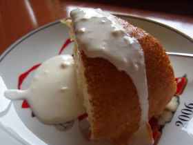 炊飯器でヨーグルトケーキ
