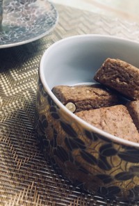 簡単サクほろ★スパイス香る大豆粉クッキー