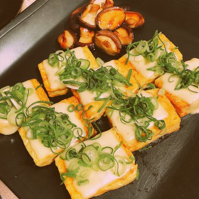 ☼とろけるチーズのせ♪簡単豆腐ステーキの写真