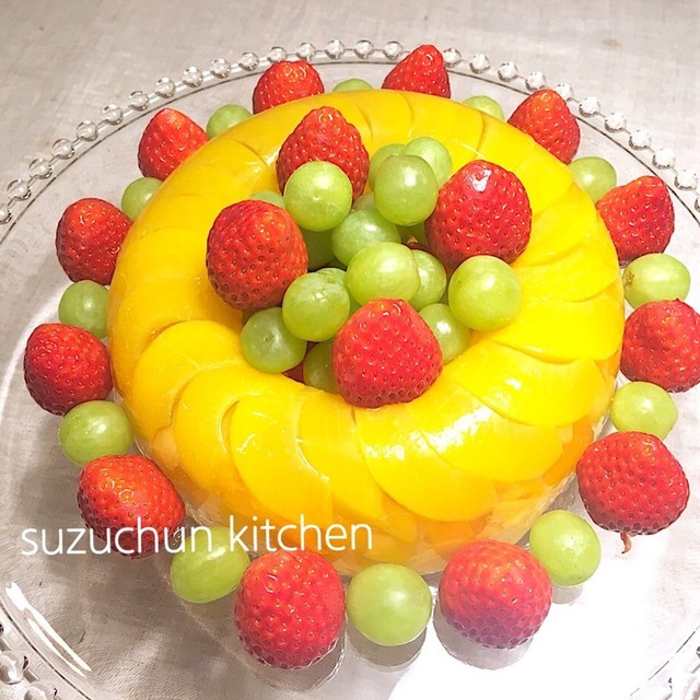 子供も喜ぶ 簡単 ゼリーケーキ レシピ 作り方 By ｓｕｚｕｃｈｕｎ クックパッド 簡単おいしいみんなのレシピが374万品