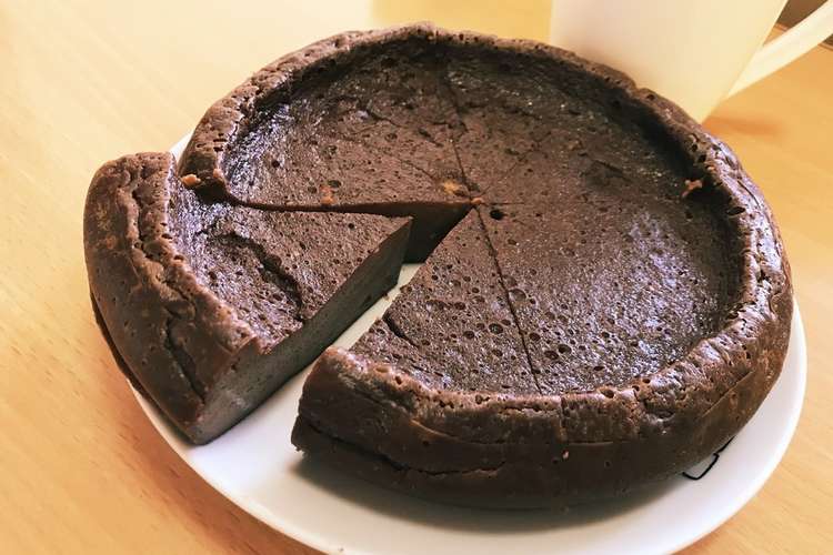 炊飯器で簡単 大人のチョコチーズケーキ レシピ 作り方 By なつぼうママ クックパッド
