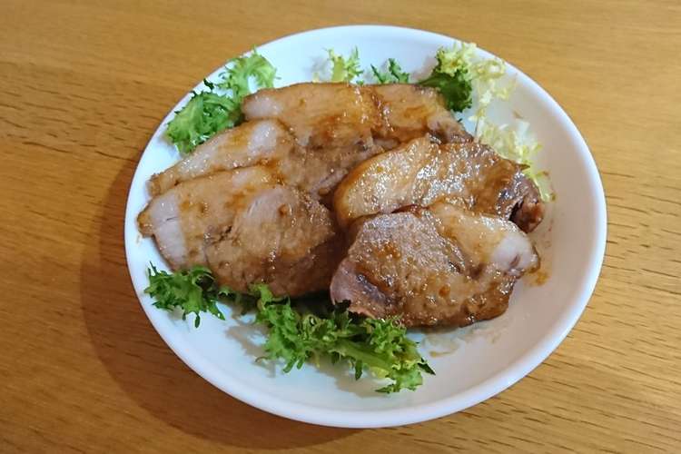 フライパンで簡単 豚肩ブロックの味噌煮 レシピ 作り方 By Funny Life クックパッド 簡単おいしいみんなのレシピが364万品