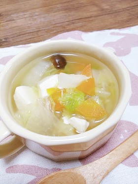 旦那絶賛♡具だくさんな食べるチキンスープ