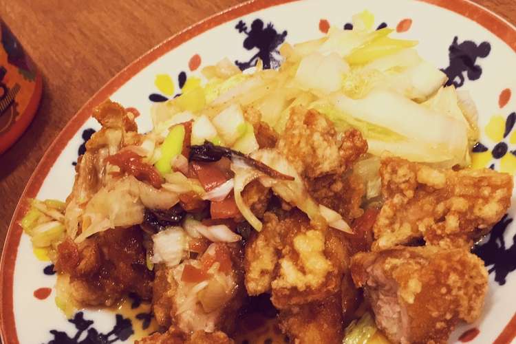 ネギ梅ソース 唐揚げに合います レシピ 作り方 By ゆーとんまま クックパッド