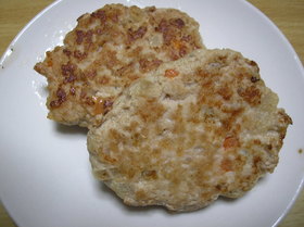 とってもヘルシー♪豆腐たっぷりハンバーグ
