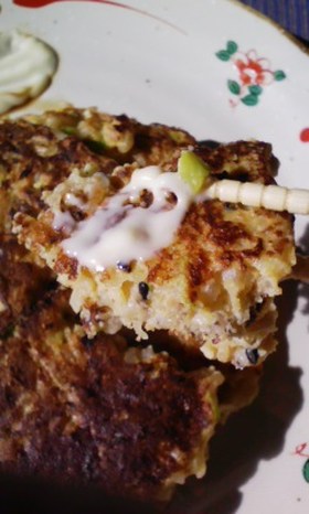 卵ご飯♪なネギ焼き
