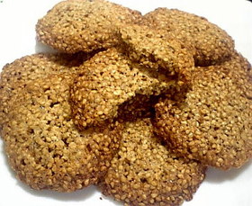 サクサクごまクッキー