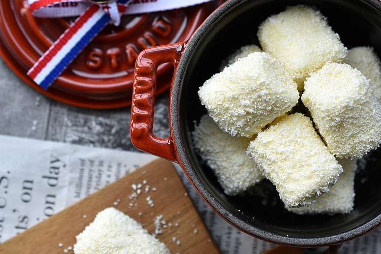 ホワイトチョコレートマシュマロ レシピ 作り方 By みき クックパッド 簡単おいしいみんなのレシピが356万品