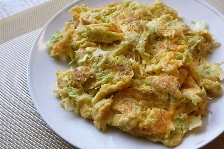 カットキャベツde卵焼き レシピ 作り方 By Moj クックパッド