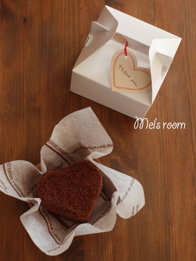 簡単本命バレンタインに＾＾生チョコケーキの写真