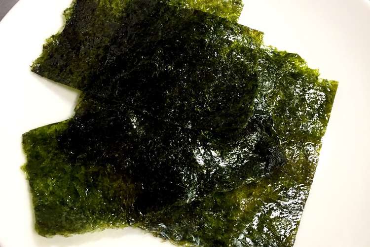 韓国のり 簡単おつまみ おやつにも レシピ 作り方 By かなちょろ25 クックパッド 簡単おいしいみんなのレシピが359万品