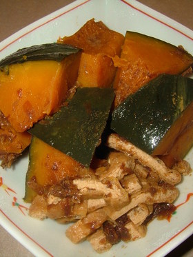 フライパンで♪かぼちゃの煮物